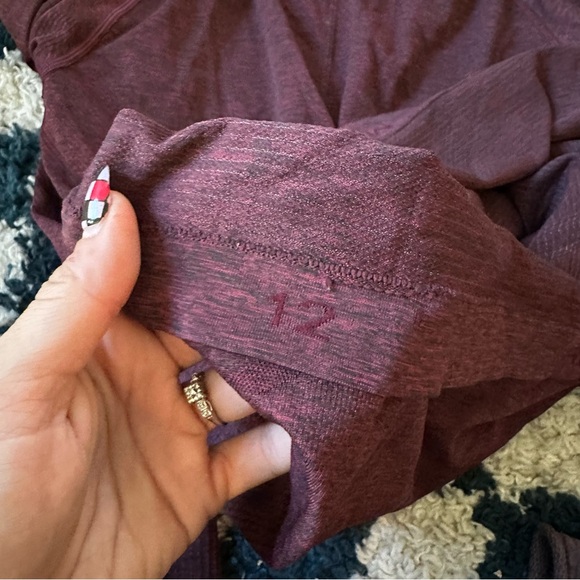 Lululemon Maroon Swiftly Tech Long Sleeve - Picture 4 of 4